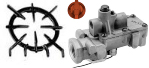 Wolf Range Grates, Knobs, and Safety Valves