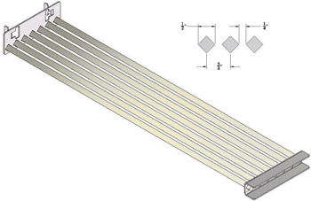 Diamond Fabricated Grate for SCB Char Broiler